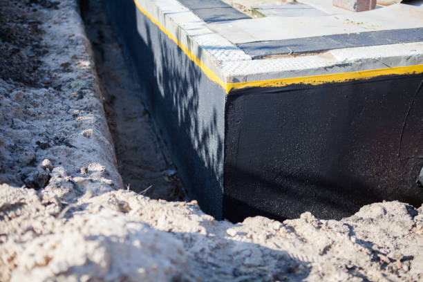 Residential Waterproofing installation at a Utica, SC home by SJ Waterproofing Pros